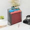 Mind Reader Black 3-Tier Jumbo Metal Mesh File Holder, Desktop File Box, Magazine & Document Organizer